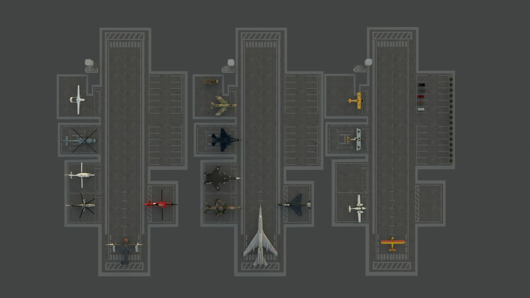 Military Air Base Design